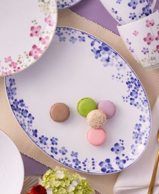 Bloomington Road Oval Platter, 14"