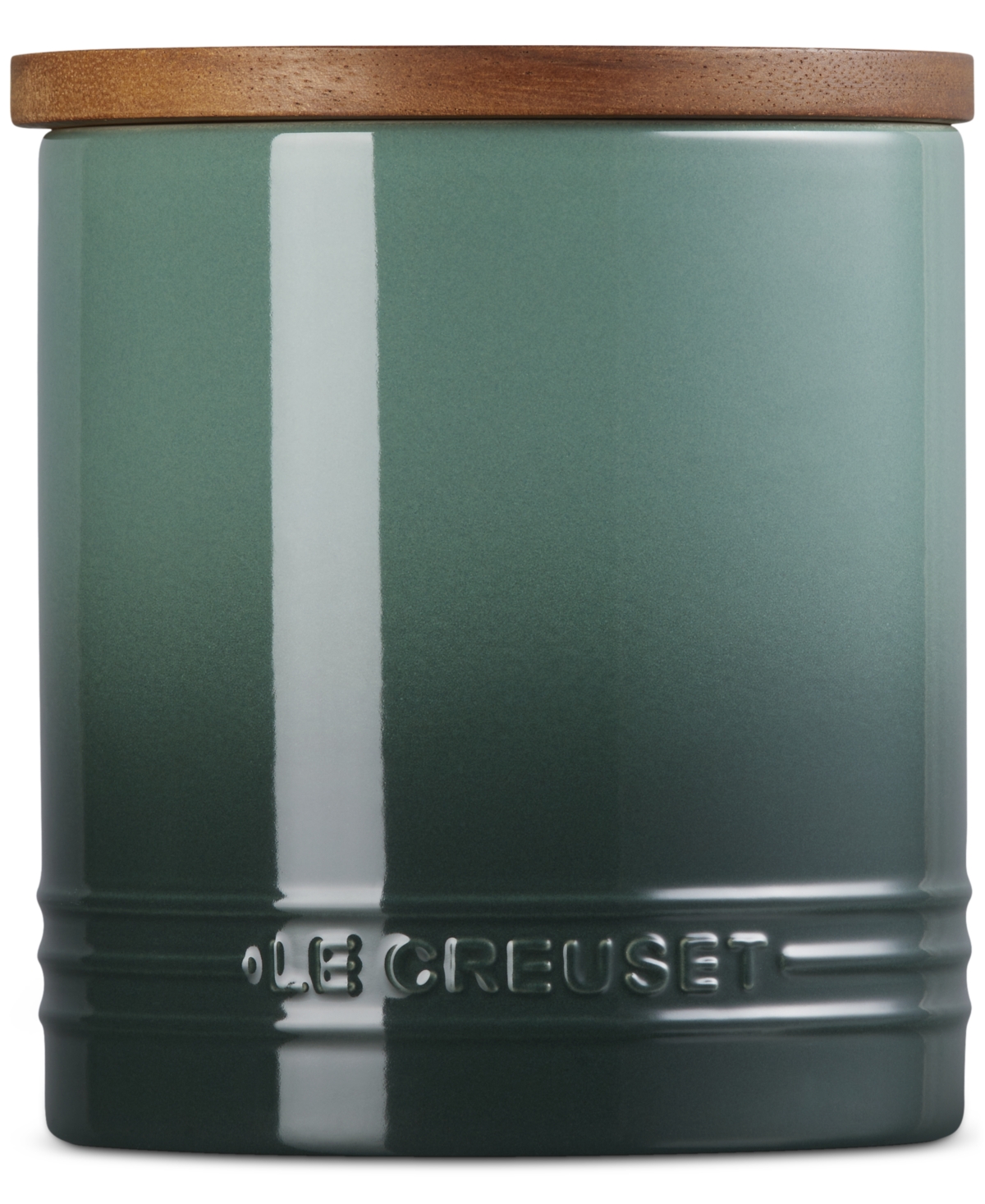 Le Creuset Signature Stoneware 1.2-quart Storage Canister In Artichaut