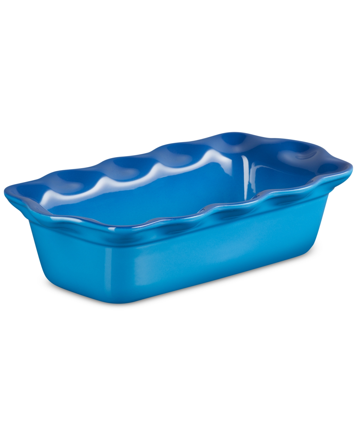 Le Creuset Heritage Stoneware 9-inch Fluted Loaf Pan In Marseille