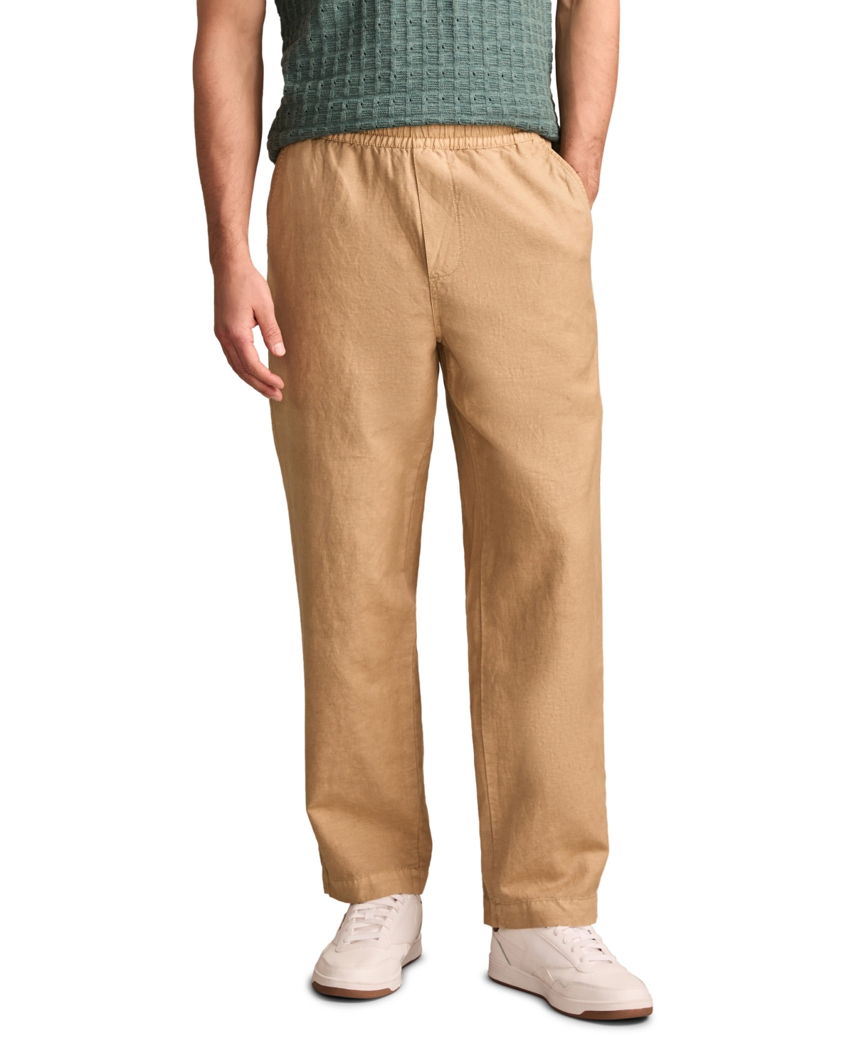 LUCKY BRAND MEN'S LINEN PULL ON PANTS 