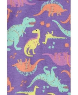 Kids Long Sleeve Top and Bottom Snug Fit Pajama Set