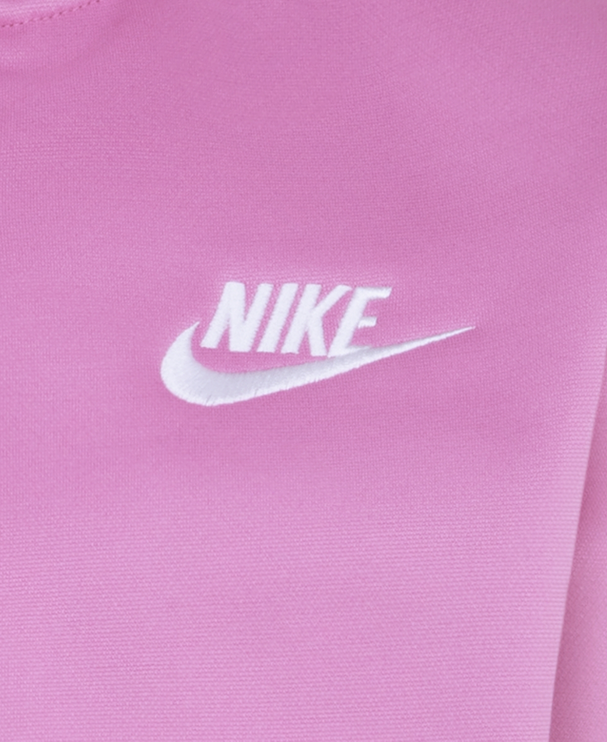 Nike Little Girls Logo-taping Jacket & Pants, 2 Piece Set In Magic Flamingo