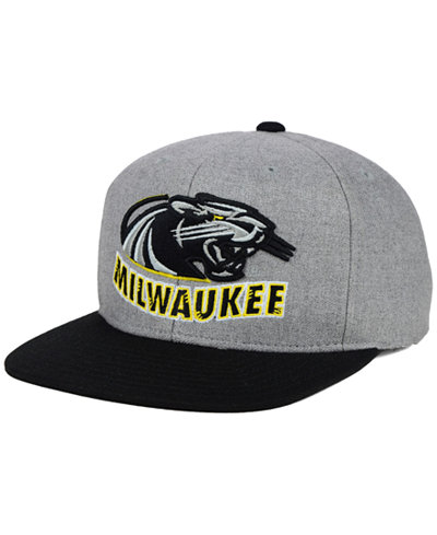 adidas Wisconsin-Milwaukee Panthers Stacked Box Snapback Cap