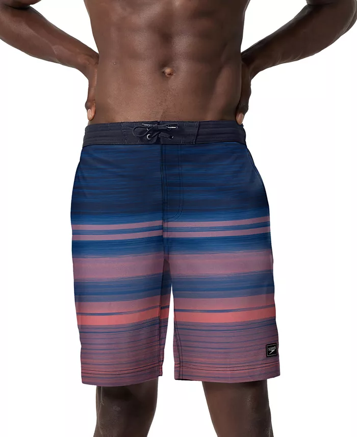 Men's Onshore Bondi Basin Ombre Stripe Drawstring 9" Boardshorts - thumbnail 2