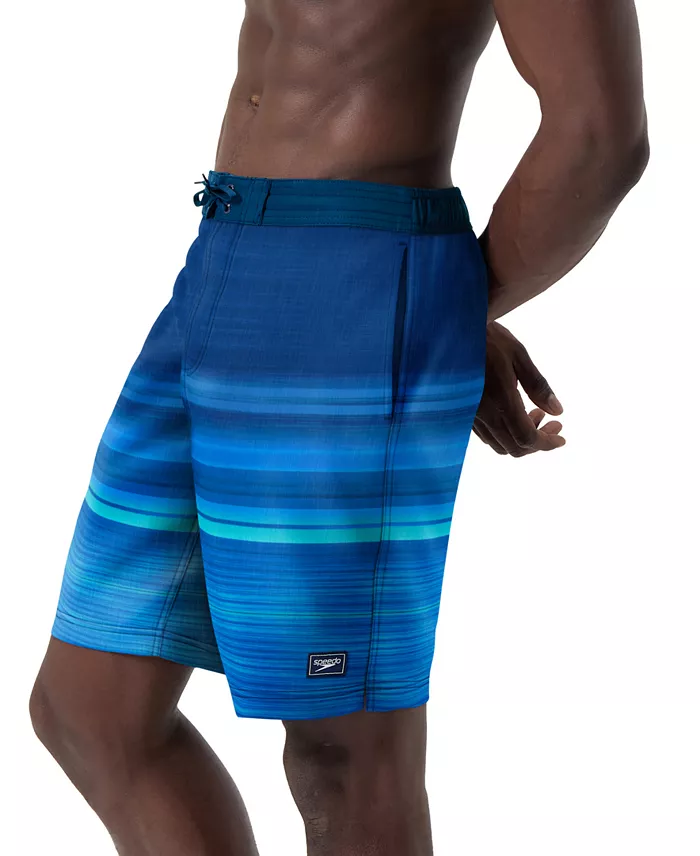 Men's Onshore Bondi Basin Ombre Stripe Drawstring 9" Boardshorts - thumbnail 7