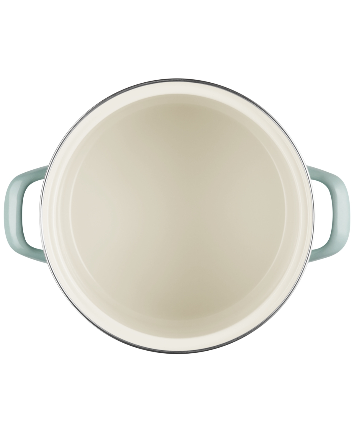 Le Creuset 8-quart Enameled Stainless Steel Stock Pot In Sea Salt