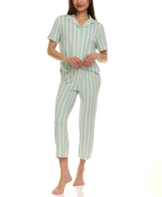 Women's Annie Printed Capri Pajama Set