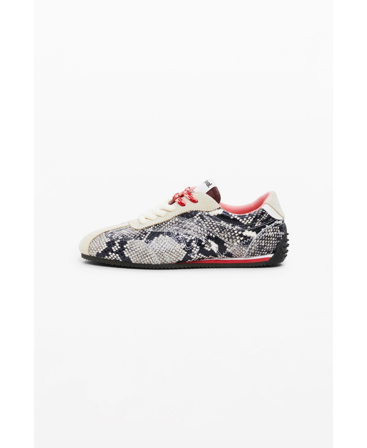 Desigual Women's Snake Print Sneakers