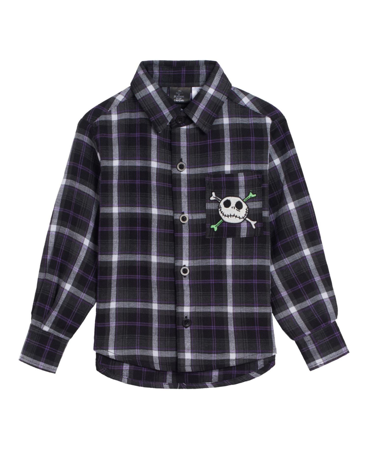 Boys Disney Flannel Button Down Dress Shirt