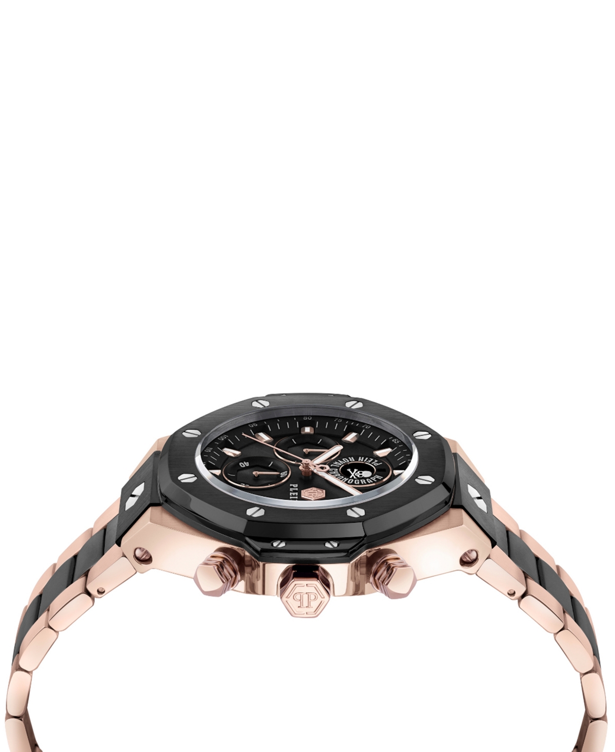 Philipp Plein Plein Chrono Royal Bracelet Watch In Two Tone