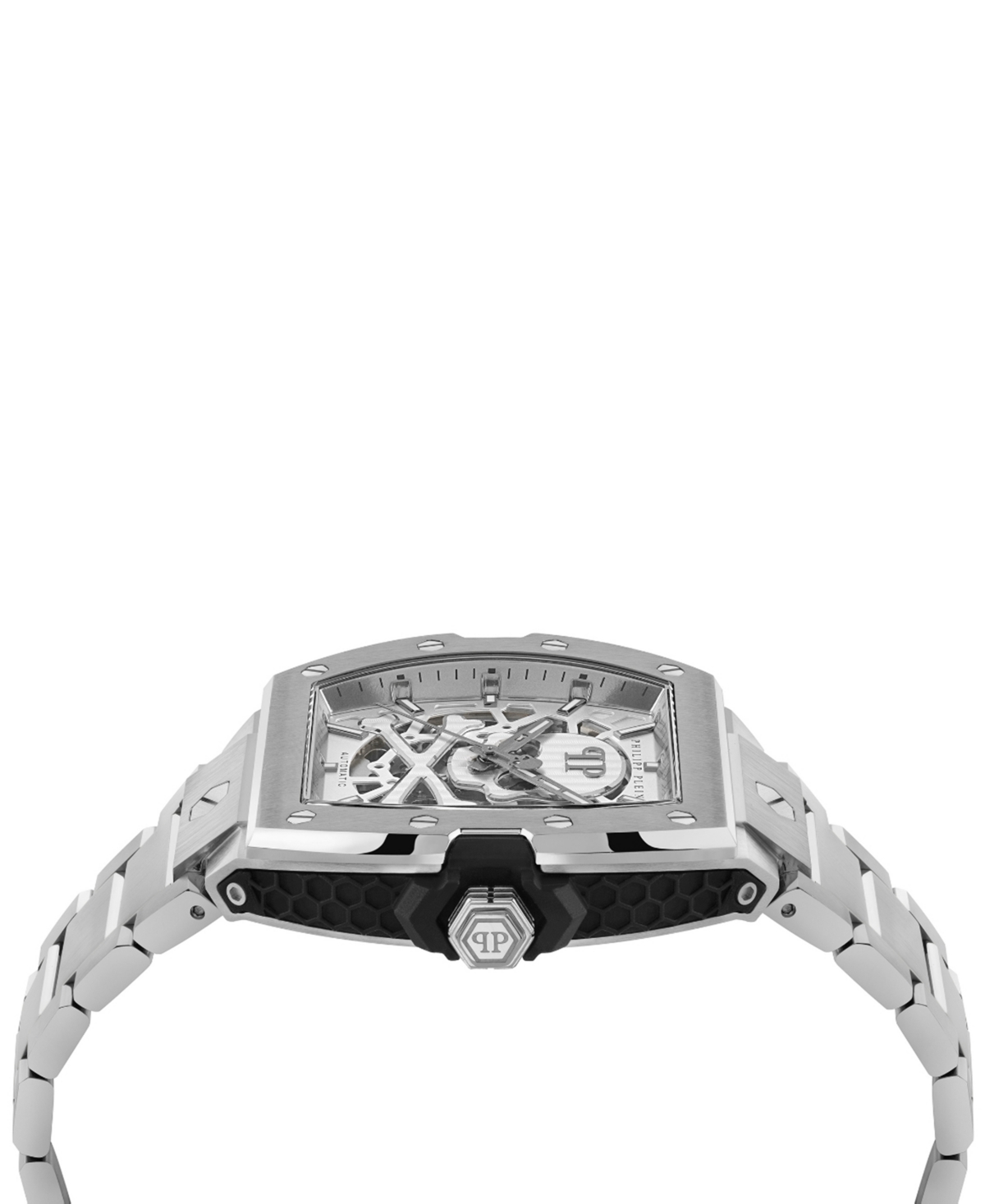 Philipp Plein Men's Automatic The Skeleton 2.0 Stainless Steel Bracelet Watch 44mm