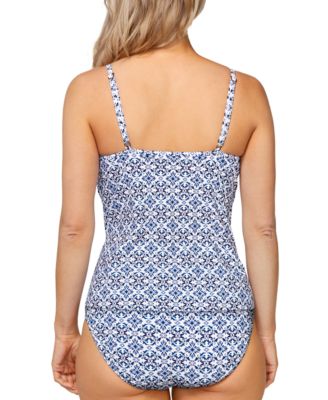 Women's Paradise Underwire Tankini Top & High Waist Bottoms, Exclusively at Macy's