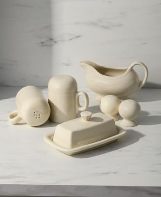 Linen Salt And Pepper Shaker Set