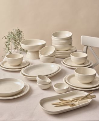 Linen Bistro Coupe 12 Pc. Dinnerware Set, Service for 4