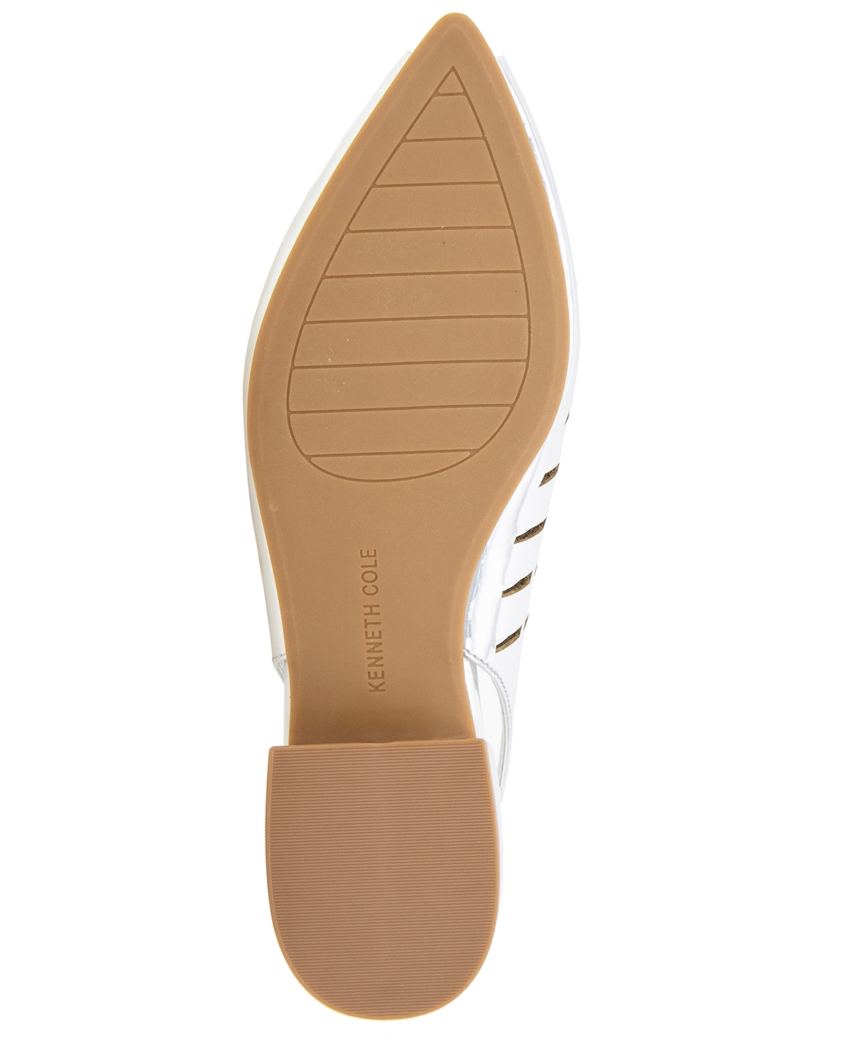Shop Kenneth Cole New York Women's Calabra Slingback Flats In Silver