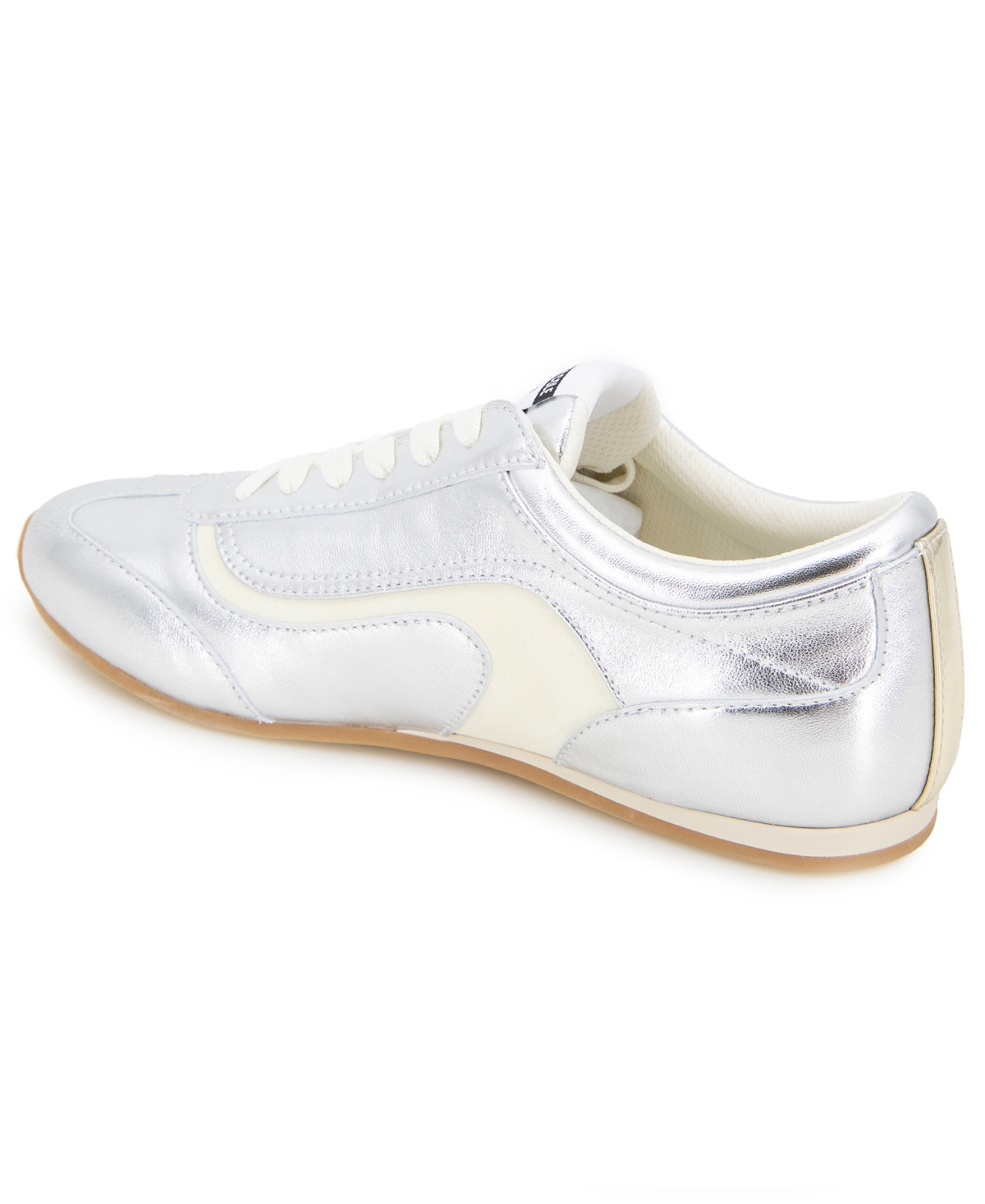 Kenneth Cole New York Women's Alma Lace Up Sneakers In Silver