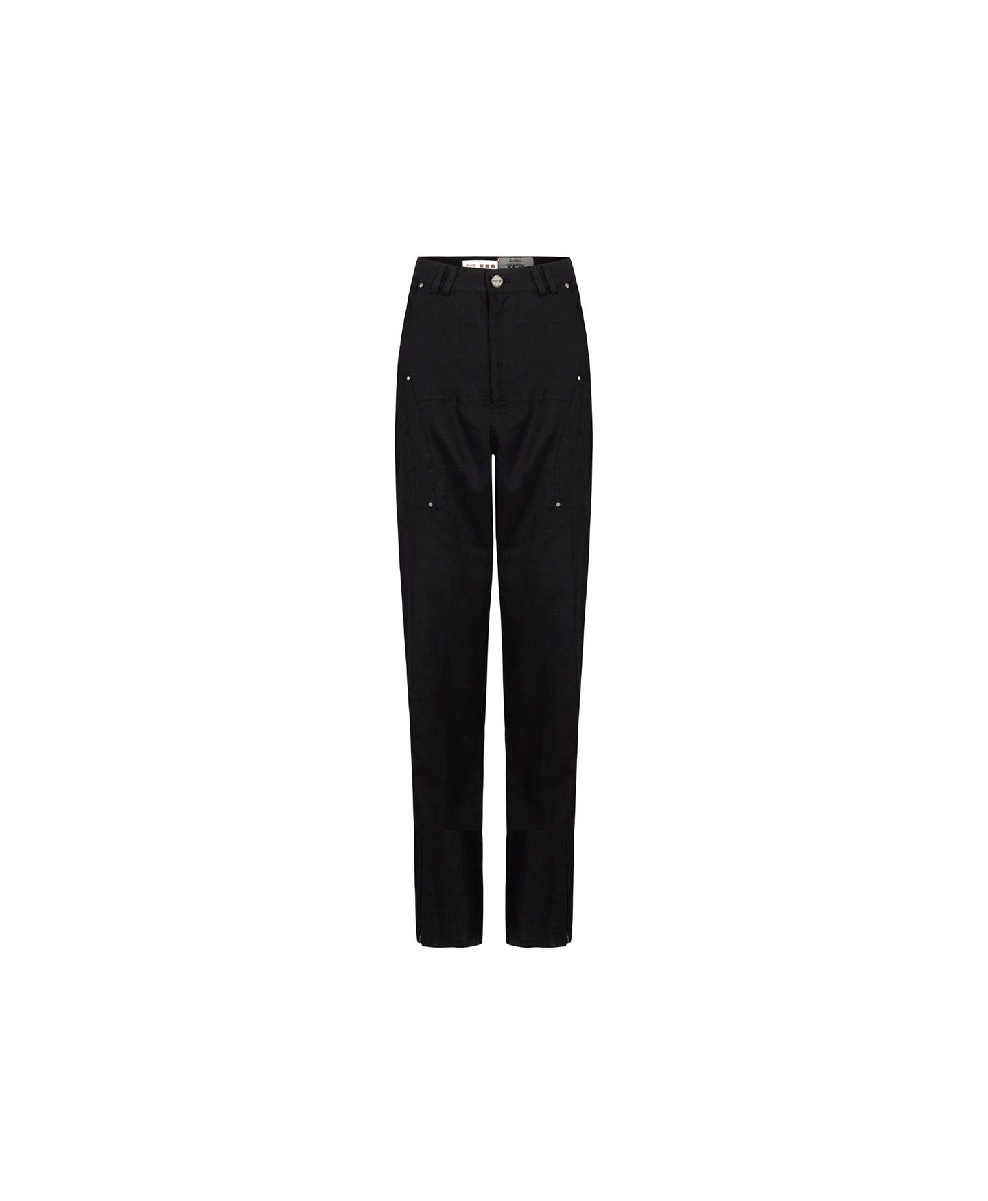Мужские брюки PCFG Daydreamers Linen Suit Pant, цвет: Чёрный — фото 3