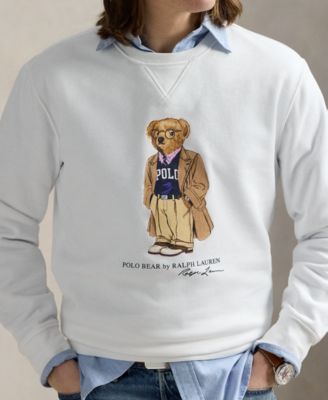 Men's Polo Bear Fleece Sweatshirt
