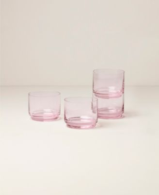 Tuscany Classics Stackable Short Glasses, Set of 4