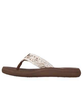 Women's Relaxed Fit: Asana - Ocean Breezier Flip-Flop Sandals from Finish Line