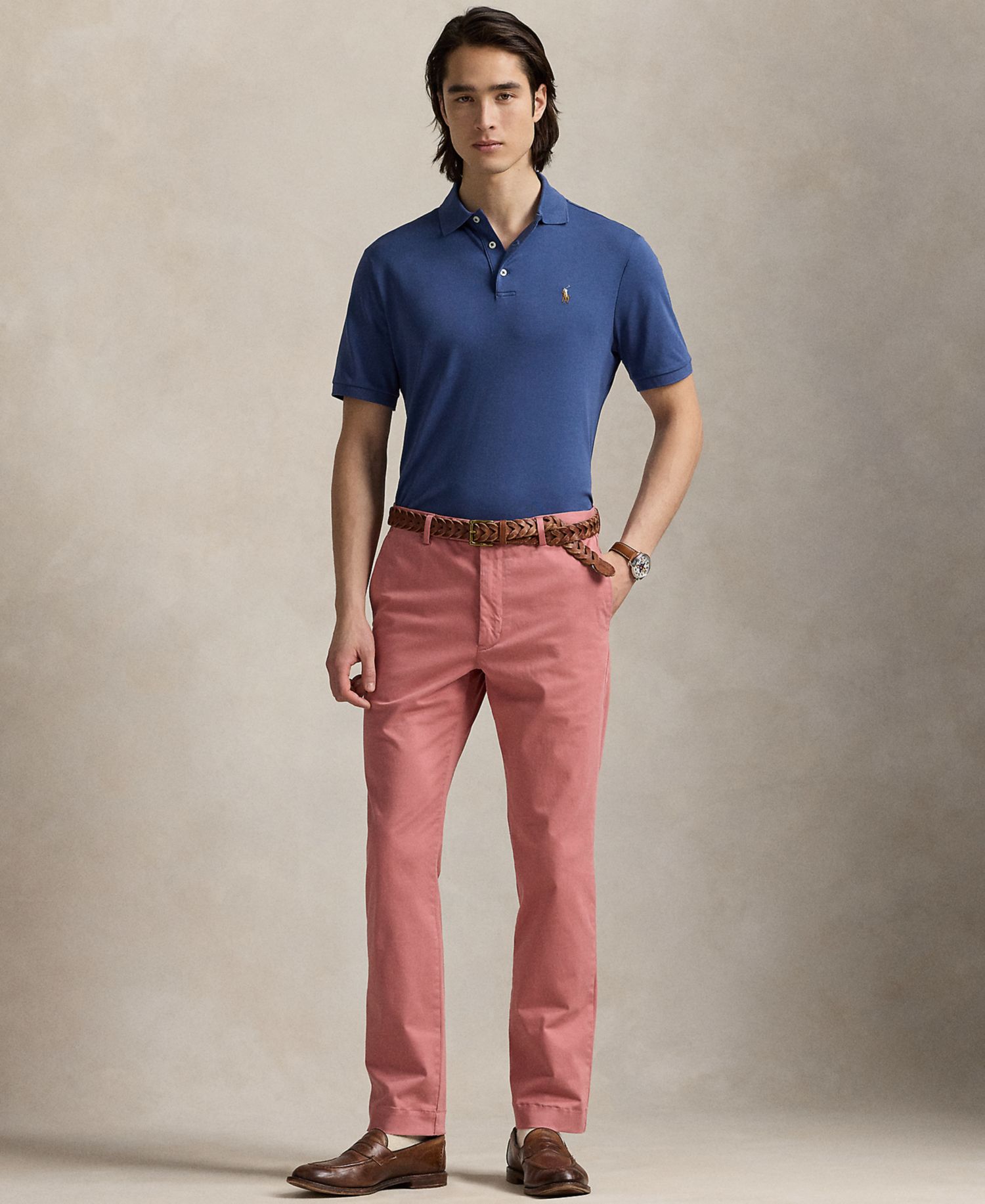 Men's Classic Fit Soft Cotton Polo