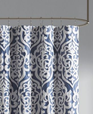 Odette Jacquard Shower Curtain, 72" x  72"