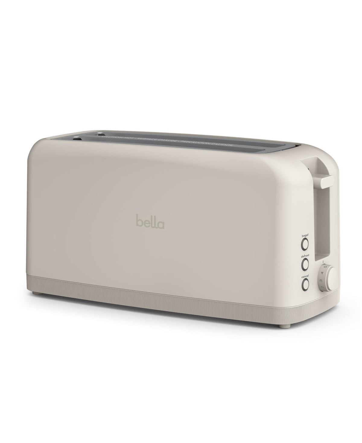 Bella 4-slice Slim Toaster 35246 In Oatmilk