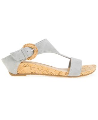 Women's Great Buckle Wedge Sandals