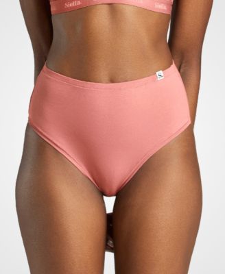 Women's High-Cut Breathable Organic Cotton High Waist Brief