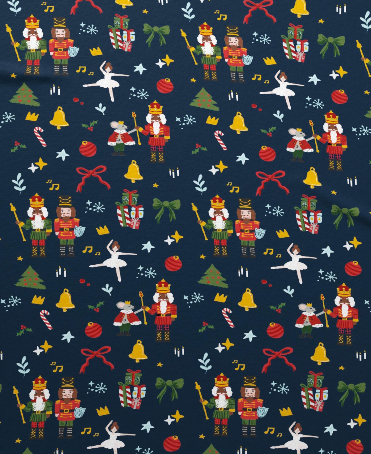 Linery & Co. Ultra-Soft Turkish Cotton Flannel Christmas Print Sheet Set