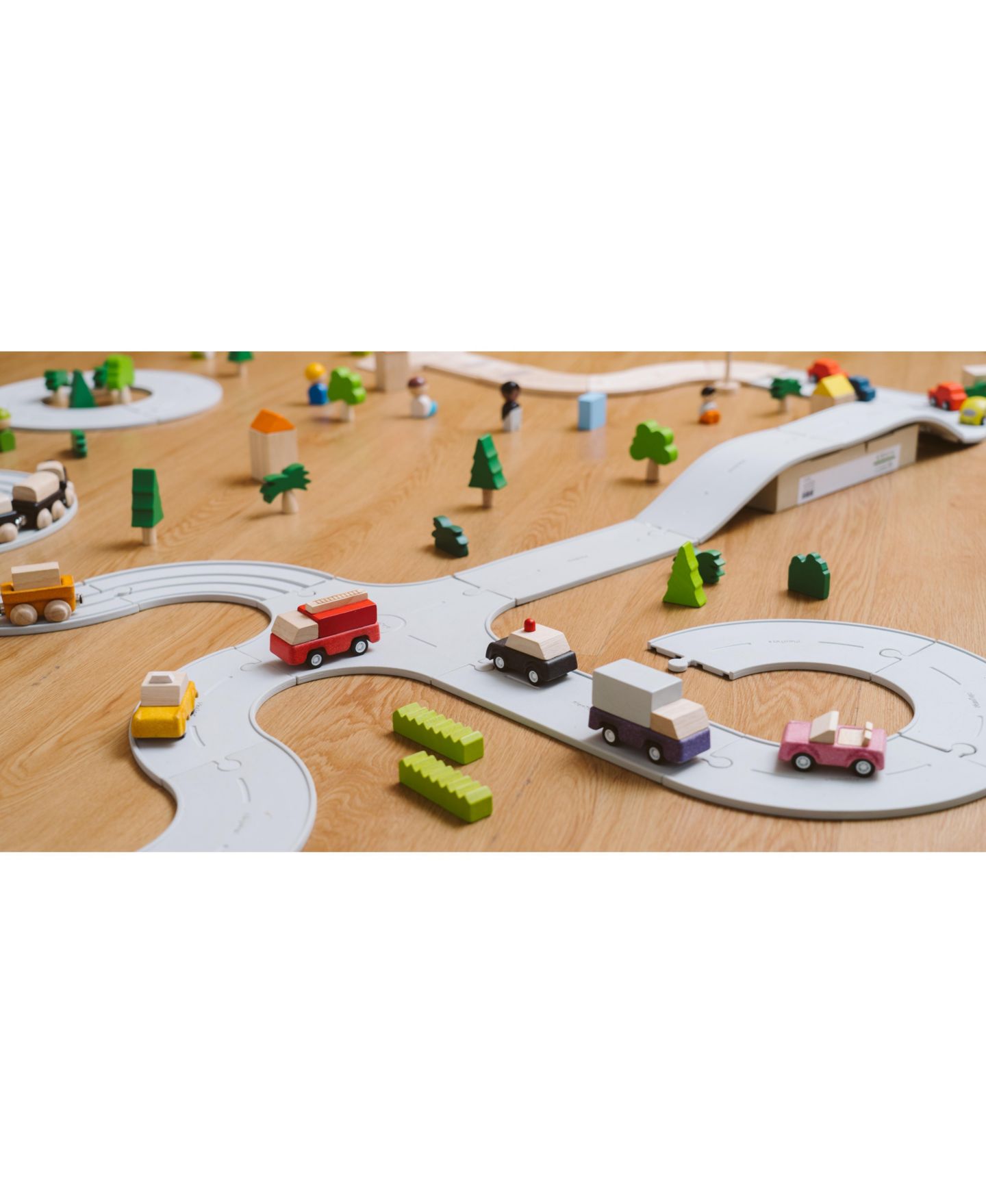 Детские игрушки PlanToys PlanWorld 5-Piece Toy Vehicle Set — фото 2