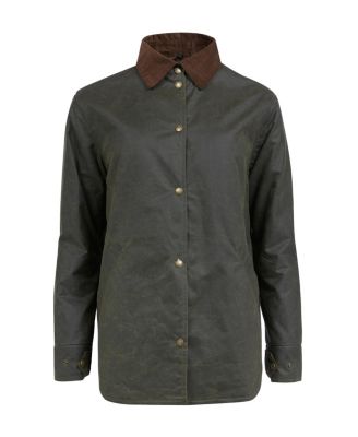 Women's Wax Cotton Overshirt-