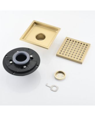 6 Inch Square Shower Floor Drain