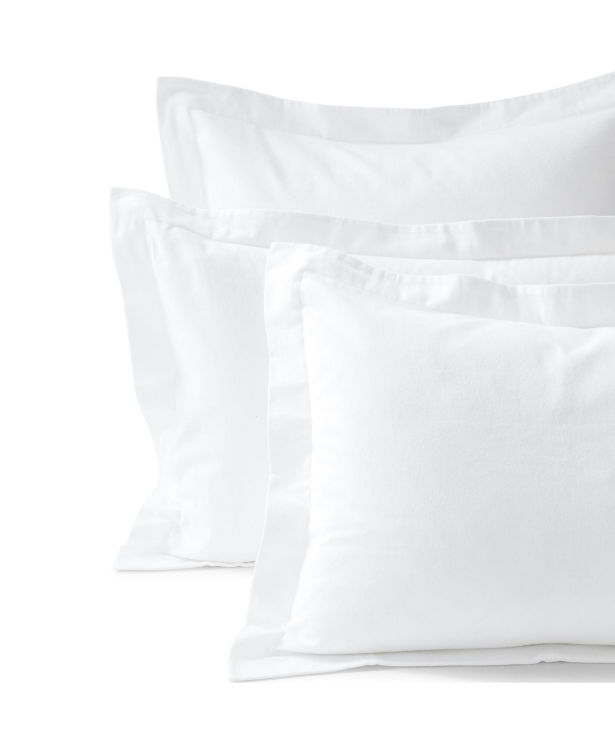 Comfy Super Soft Cotton Flannel Pillow Sham - 5oz - White