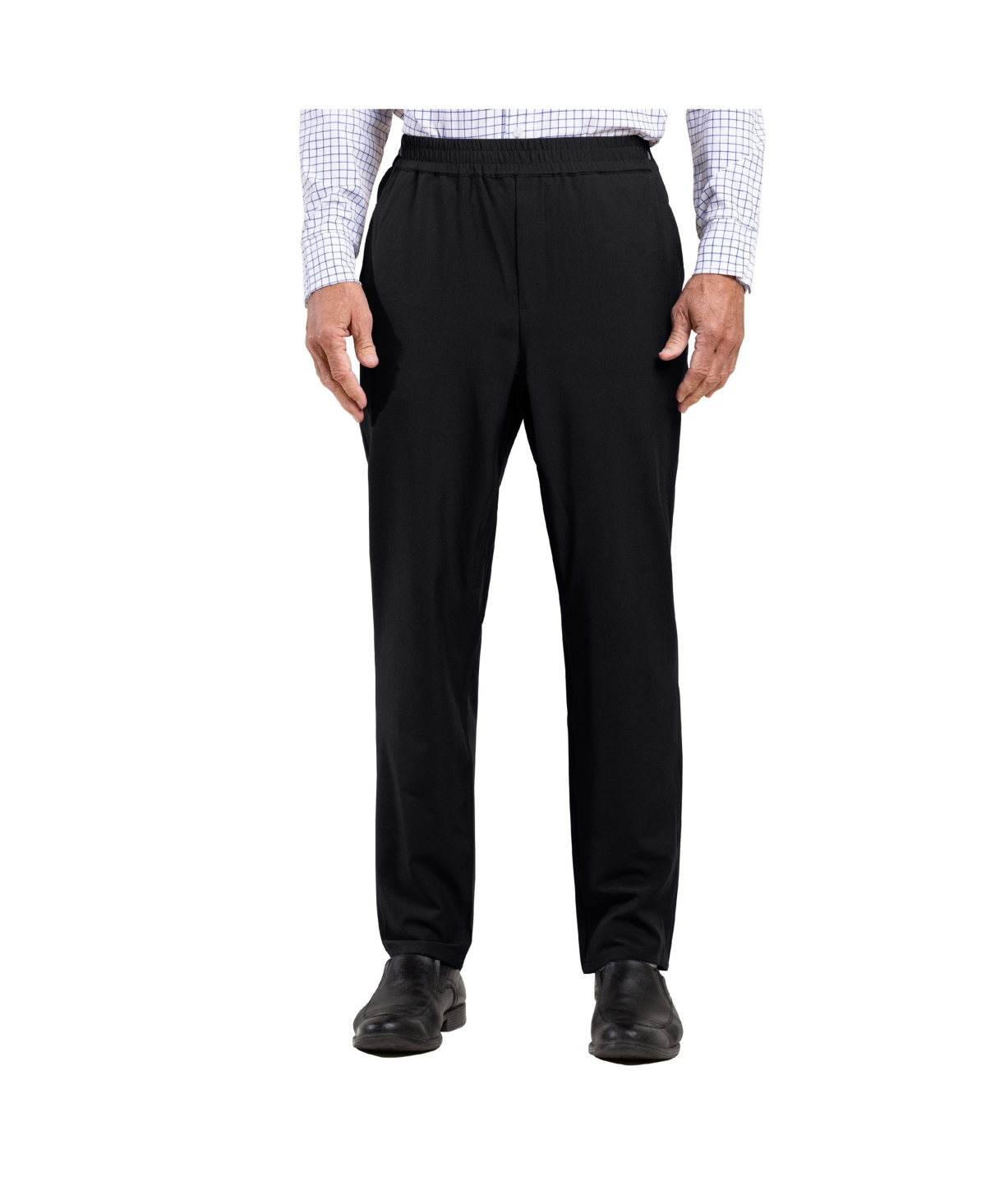 Joe & Bella Men's Carezips Adaptive Three-zipper Adaptive Pants. In Black