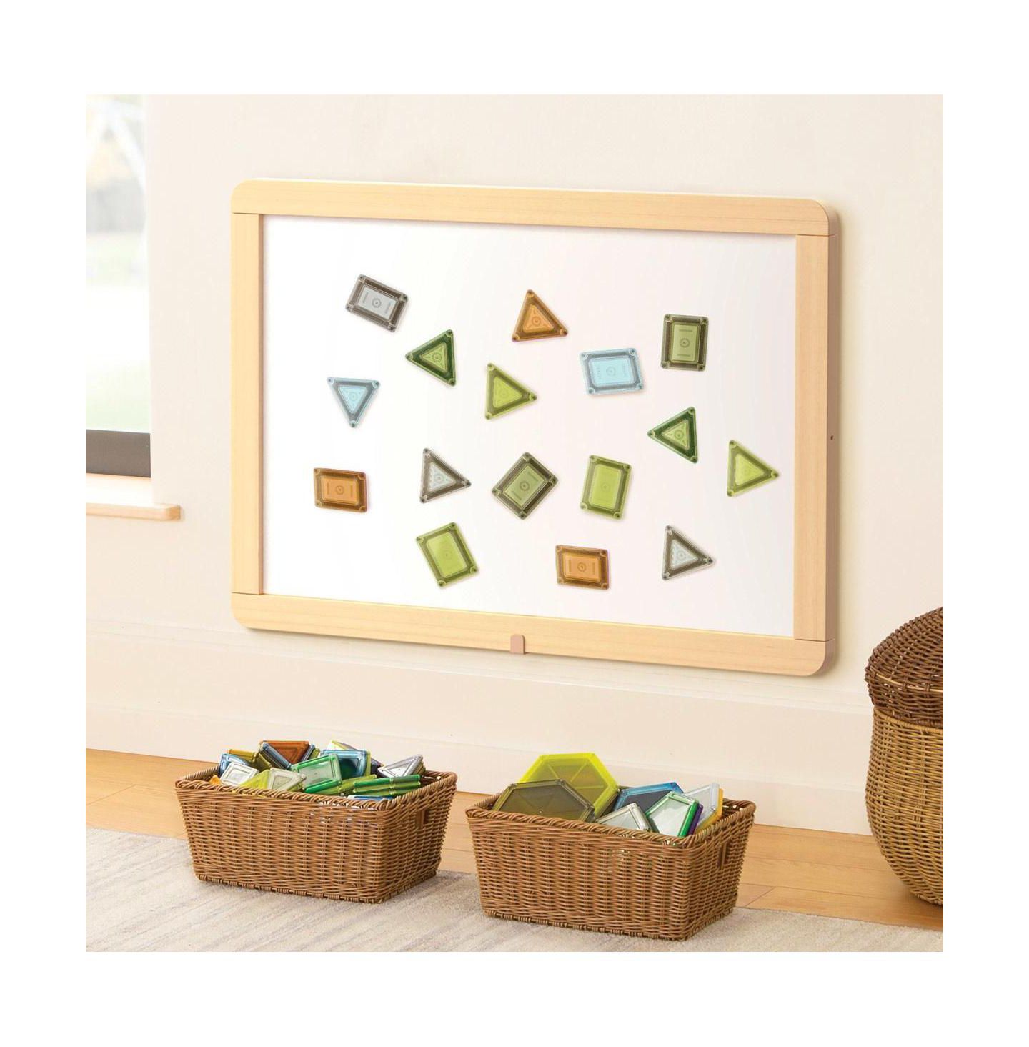 Детская игрушка Kaplan Early Learning Magnetic LED Wall-Mounted Board, цвет: Бежевый / Хаки — фото 2