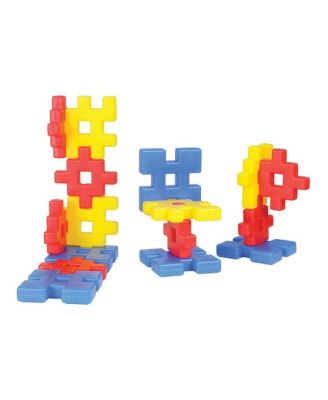Waffle Blocks Manipulative Set - 42 Pieces