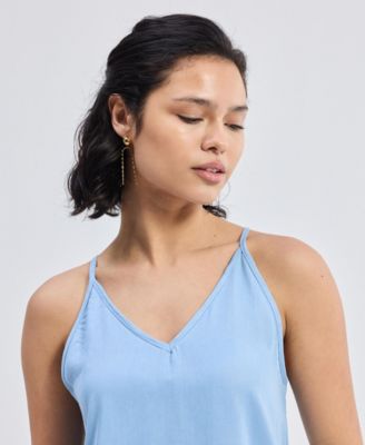 Women's Endless Sunday Top in Tencel Denim