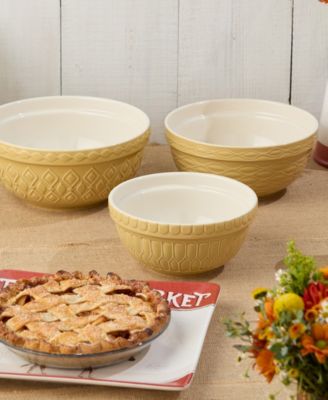 Vintage Farm Mixing Bowls, Set of 3