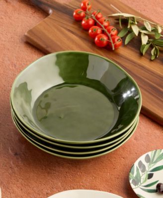 Verde Soup Bowls, Set of 4, Service for 4