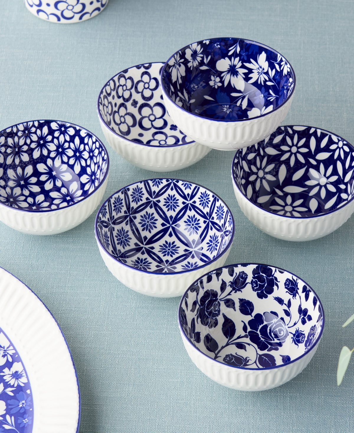Certified International Madison 6.25" All-Purpose Bowls, Set of 6