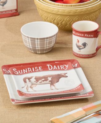 Vintage Farm 16-Pc. Dinnerware Set, Service for 4