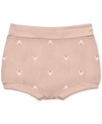 Baby Girls Minnie Mouse Terry Hoodie & Shorts, 2 Piece Set