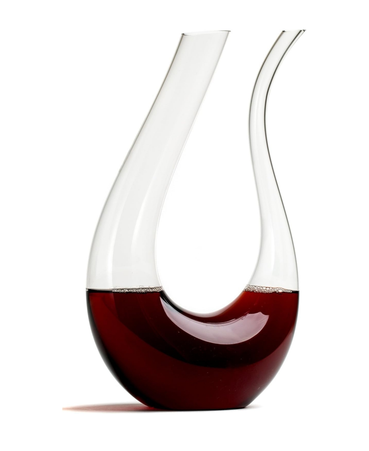 The Wine Savant Khen U-shaped Aerator Decanter In Clear