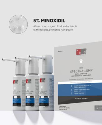 Spectral.UHP Men's Extra Strength Regrowth Treatment With Minoxidil 5%, 3-Month Supply