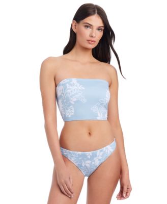 SANCTUARY WOMENS IN THE MEADOW CROPPED TANKINI HIPSTER BIKINI BOTTOMS 