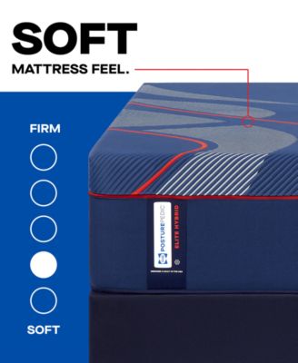 Posturepedic Elite Brenham II 14" Soft Hybrid Tight Top Mattress Set - King