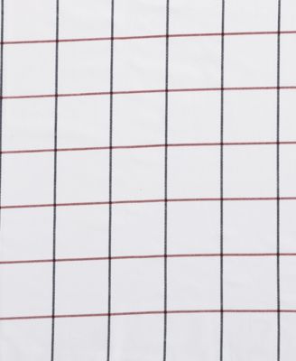 Printed 200-Thread Count Cotton Percale 3-Pc. Sheet Set, Twin