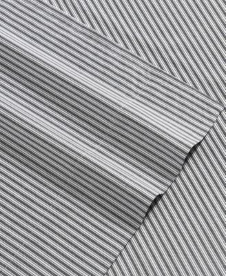 Printed 200-Thread Count Cotton Percale 4-Pc. Sheet Set, King