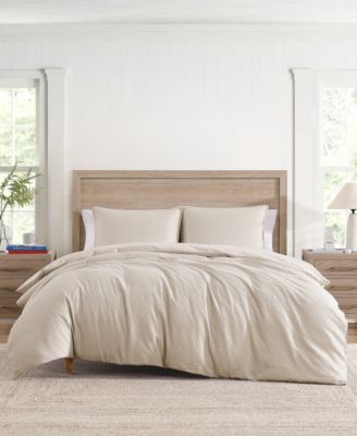 Tommy Hilfiger Monogram Matelasse 3-Pc. Duvet Cover Set, Full/Queen